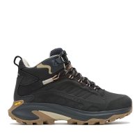 Ghete waterproof  Merrell Moab Speed 2 negre din piele 3990DGT38218N