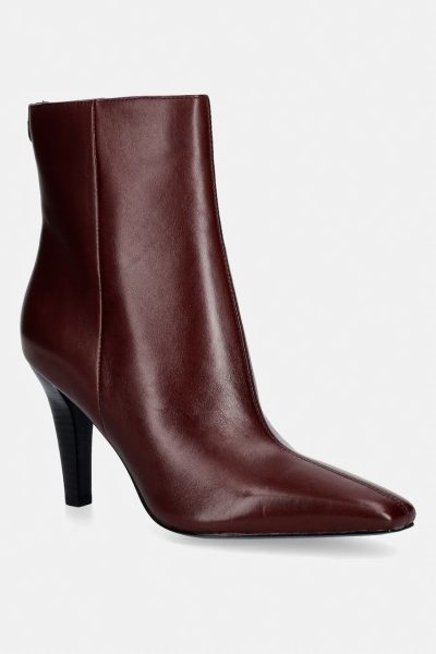 Guess  botine cu toc cui pentru femei din piele RAFFA