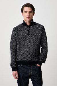 Guess  pulover pentru bărbați cu amestec de lână NICO