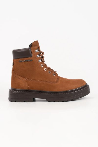 Karl Lagerfeld  ghete de drumeție pentru bărbați din nubuck Miles
