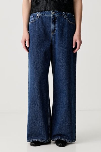 Karl Lagerfeld Jeans  blugi wide leg pentru femei
