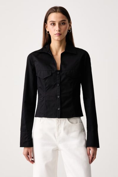 Karl Lagerfeld Jeans  cămașă de damă din bumbac