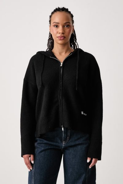 Karl Lagerfeld Jeans  cardigan pentru femei cu amestec de lână
