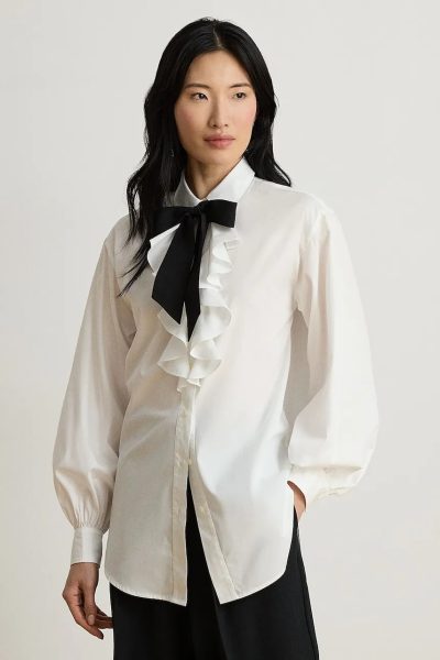 Lauren Ralph Lauren  cămașă pentru femei din bumbac