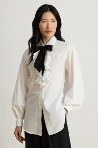 Lauren Ralph Lauren  cămașă pentru femei din bumbac