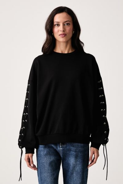 Liu Jo  hanorac oversized pentru femei cu bumbac