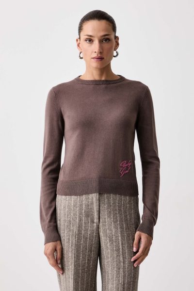 Max&Co.  pulover pentru femei din bumbac COMMA