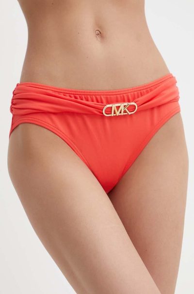 MICHAEL Michael Kors  chiloti de baie BELTED BIKINI BOTTOM