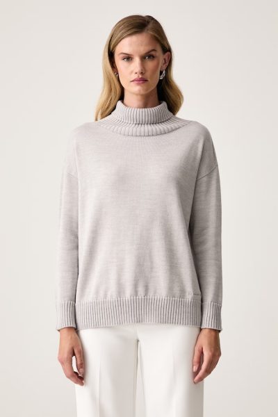MM by Max Mara  pulover cu guler înalt pentru femei din lână MMLMEANDRO