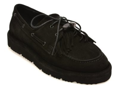 Mocasini GRYXX negri, 3642615, din piele intoarsa
