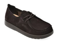 Mocasini IMAGE maro, 1600, din piele intoarsa