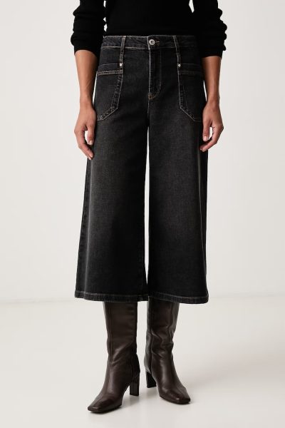 Mos Mosh  blugi wide leg pentru femei