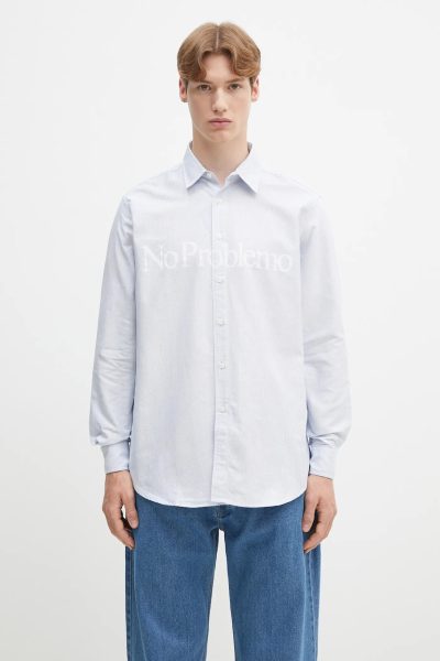 No Problemo  cămașă din bumbac  LS Stripe Shirt