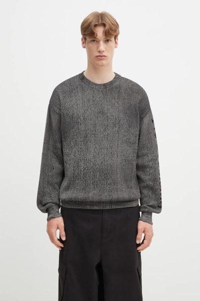 No Problemo  pulover Alien-O Glitch Knit Crew Neck