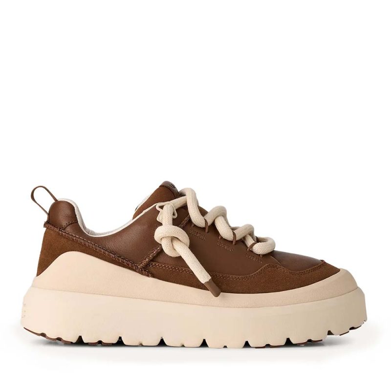 Pantofi bărbați UGG Heritage Utility dark chestnut din piele 2392BP1170910M