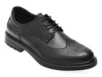 Pantofi eleganti BITE THE BULLET negri, 327021, din piele naturala