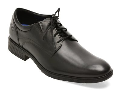 Pantofi eleganti CLARKS negri, STEADWELL PTWP, din piele naturala