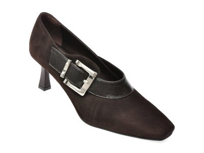 Pantofi eleganti EPICA maro, 1024171, din piele intoarsa