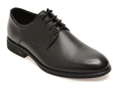 Pantofi eleganti EPICA negri, 55016, din piele naturala