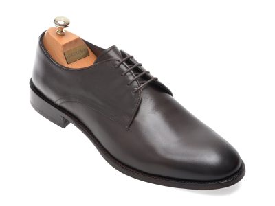 Pantofi eleganti LE COLONEL maro, 76701, din piele naturala