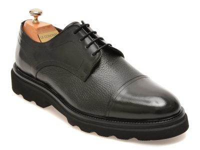 Pantofi eleganti LE COLONEL negri, 61505, din piele naturala