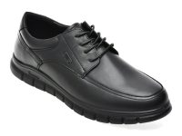 Pantofi OTTER negri, 328022, din piele naturala
