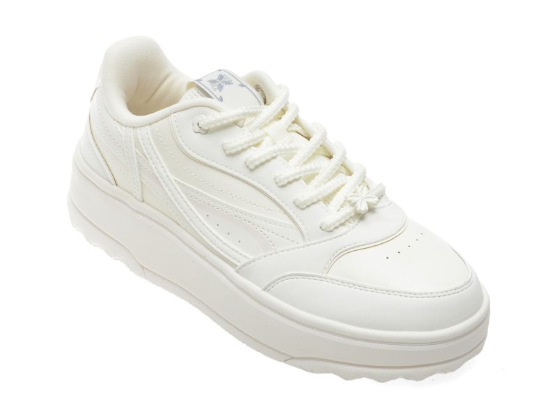Pantofi sport ANTA albi, 2638035, din piele ecologica
