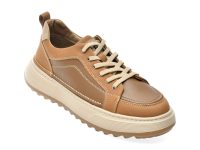 Pantofi sport BITE THE BULLET maro, 71612, din piele naturala