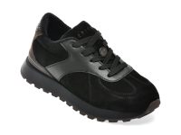 Pantofi sport EPICA negri, 82800, din piele intoarsa
