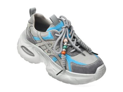 Pantofi sport FLAVIA PASSINI gri, 2125, din piele ecologica