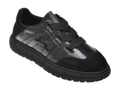 Pantofi sport FLAVIA PASSINI negri, 7835M, din piele naturala