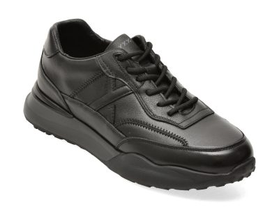 Pantofi sport GRYXX negri, 1331, din piele naturala