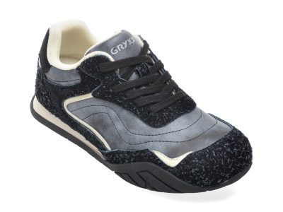Pantofi sport GRYXX negri, 21661, din piele ecologica