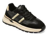 Pantofi sport GRYXX negri, 5316, din piele naturala