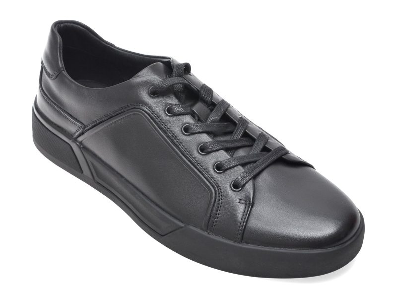 Pantofi GRYXX negri, 63677, din piele naturala