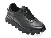 Pantofi sport GRYXX negri, 690072, din piele naturala