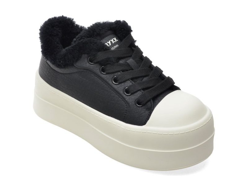 Pantofi sport GRYXX negri, 9727, din piele naturala