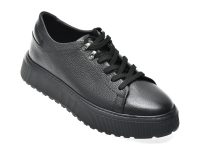 Pantofi GRYXX negri, HRZ505, din piele naturala
