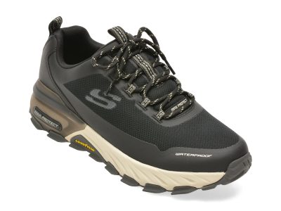 Pantofi sport SKECHERS negri, MAX PROTECT, din material textil