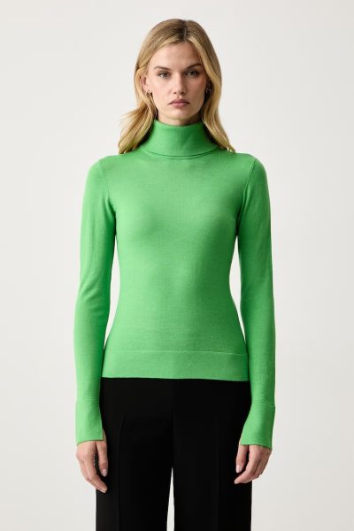 Patrizia Pepe  pulover cu guler înalt pentru femei din lână