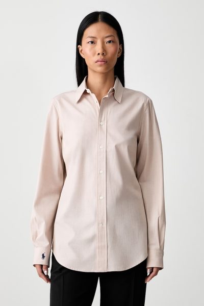 Polo Ralph Lauren  cămașă pentru femei din bumbac cu elastan