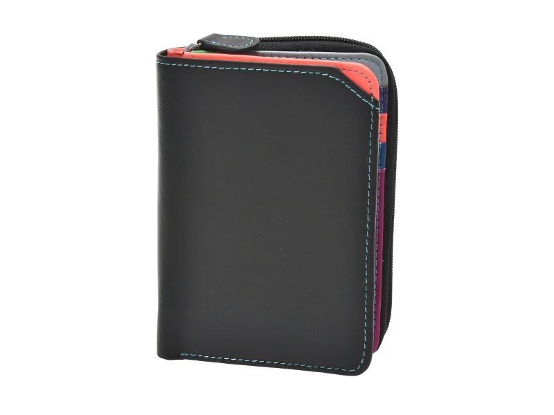 Portofel negru, ML8305, din piele naturala
