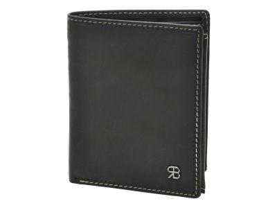 Portofel RENATO BALESTRA negru, 1930RB, din piele naturala