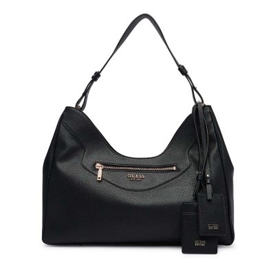 Poșetă femei Guess Antonia neagră cu logo 912POSSHWBG2183010N