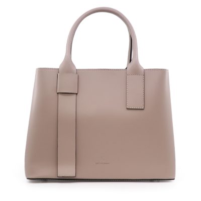 Poșetă tote Luca di Gioia taupe din piele 245posp23012ta