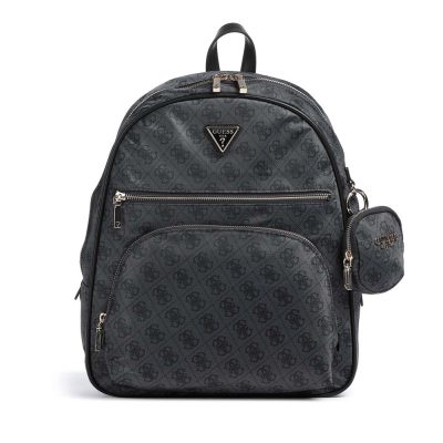 Rucsac femei Guess Adrian Logo negru cu logo frontal 912RUCSTWNB2168350N