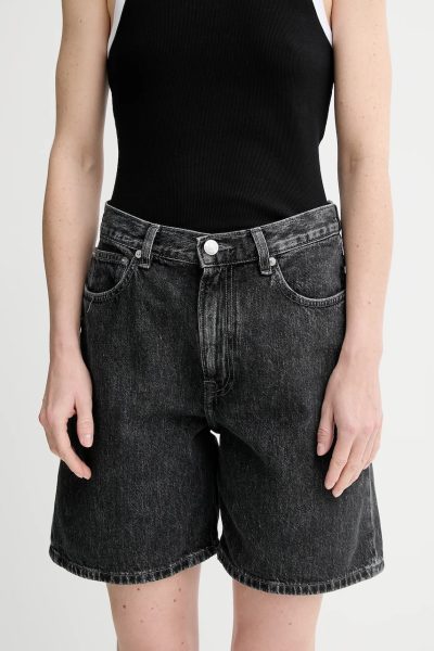 Samsoe Samsoe  pantaloni scurți din denim SASHELLY