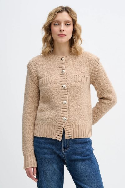Sisley  cardigan din amestec de lână