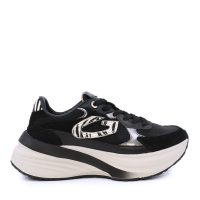 Sneakers femei Alberto Guardiani Astra Safari negri 812DP62540N