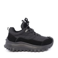 Sneakers femei Enzo Bertini negri  din piele naturală și textil  3860DP220N